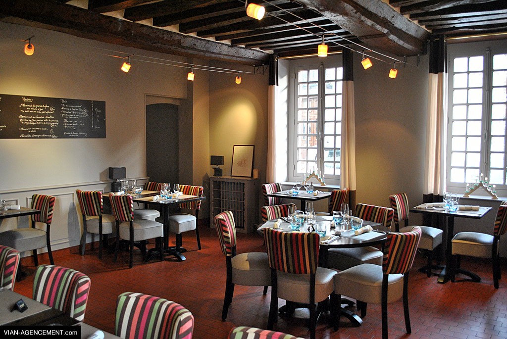 Vian Agencement | Aménagement intérieur d'un restaurant